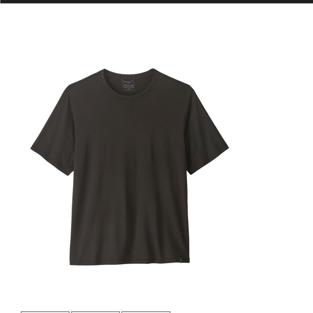 EUC Patagonia Men's Black Capilene Cool Tee Large t-shirt - Picture 6 of 6